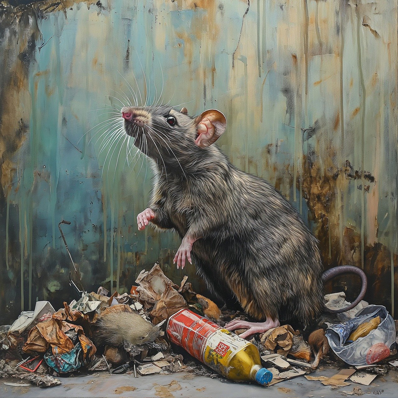 ai generated, rat, trash-8534924.jpg